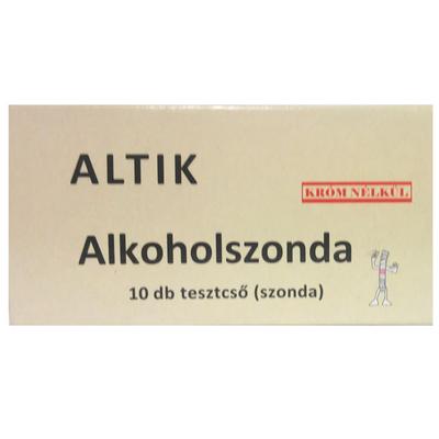 Egyszer használatos alkholszonda